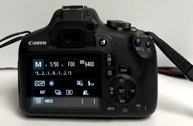 Canon EOS Rebel T7 24.1MP DSLR Camera with 18-55mm Lens Kit - Photo 3