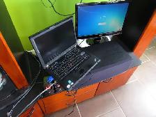 Laptop plus Monitor Lenovo (IBM) ThinkPad T400   LG Flatron