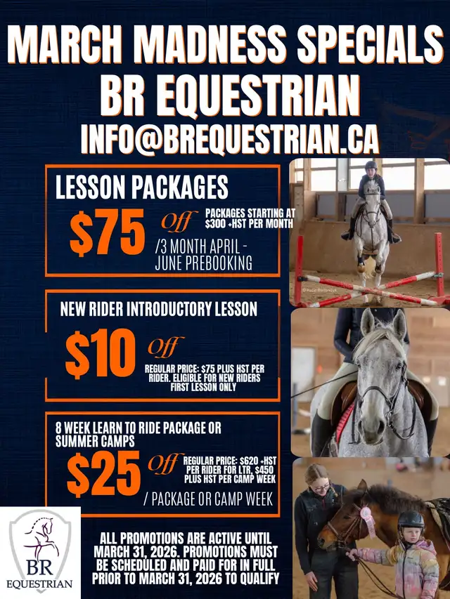 Horseback Riding Promotions!