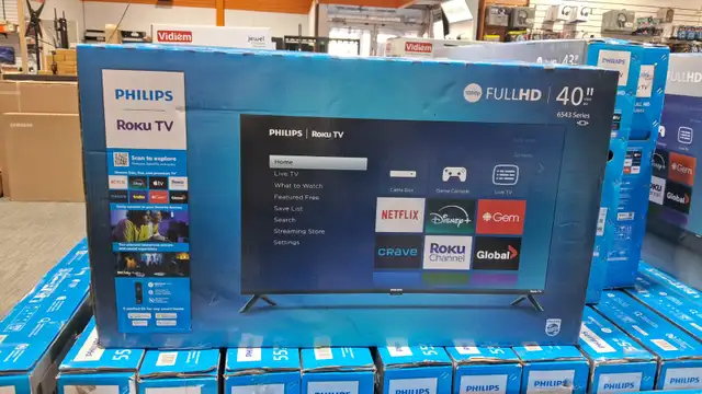 PHILIPS 40' FULL HD ROKU TV 40PFL6543