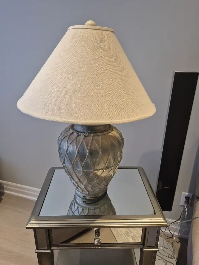 Large Table Lamp, from an Upscale Furniture Store.