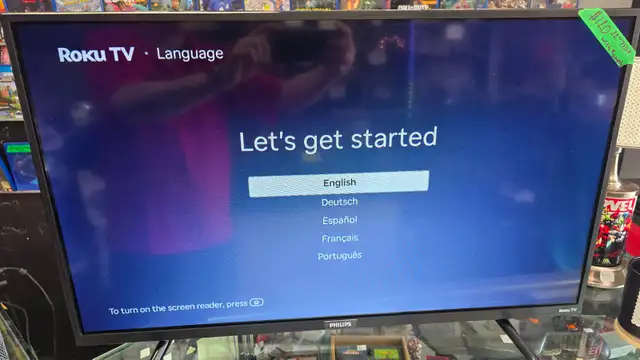 Philips Roku TV 32' HD 720p LED-LCD Smart TV With Remote