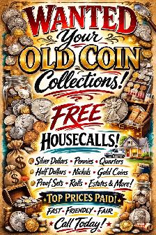 Wanted your coin collections