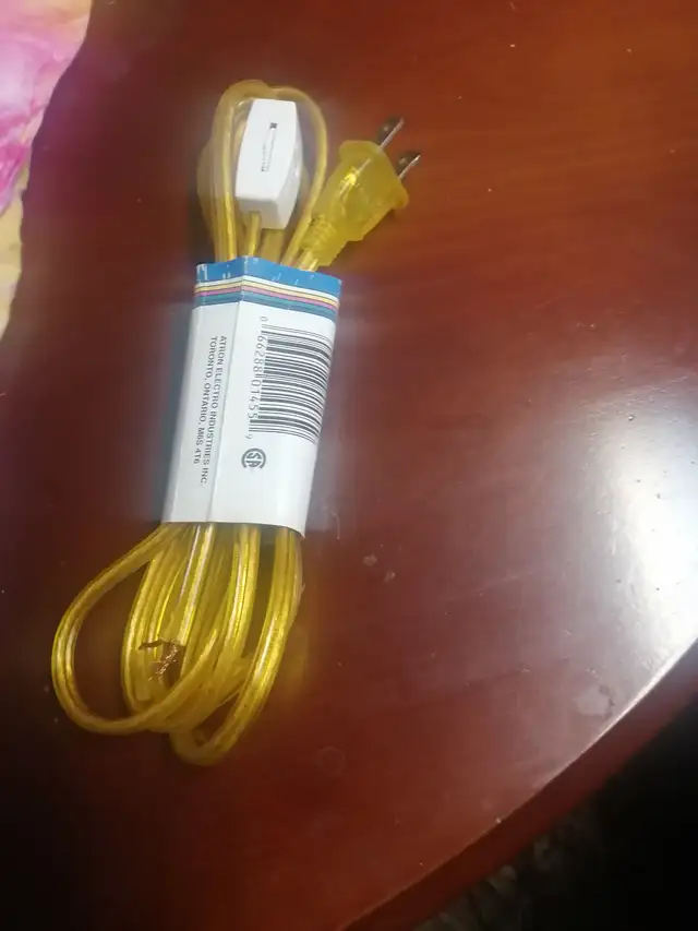 Lamp cords 6 inches long $3 each