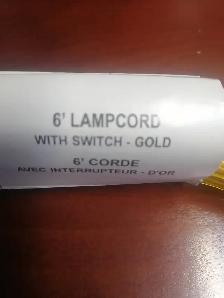 Lamp cords 6 inches long $3 each - Photo 2