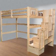 PREMIUM SOLID WOOD LOFT BEDS WITH STAIRS & LADDER FOR KIDS - Photo 4