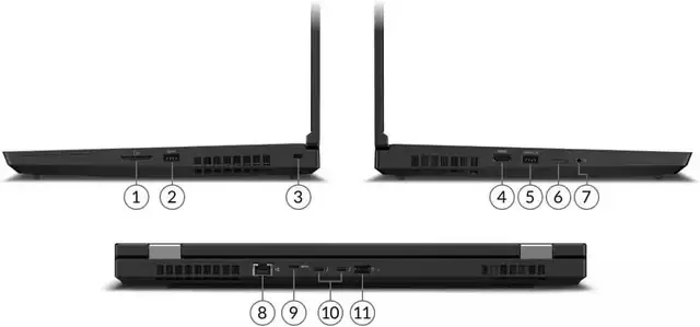 ThinkPad-P15 i7 10th 48GB 750GB 1000T GPU 4GB  15' HD Win 11 Pro - Photo 9