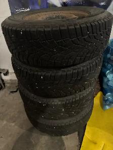 225/70/R16 Altimax Artic winter rims and tires