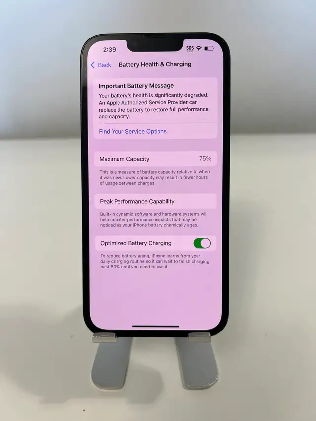 Nice iPhone 13 128 GB - Unlocked - Blue $300 - Photo 3