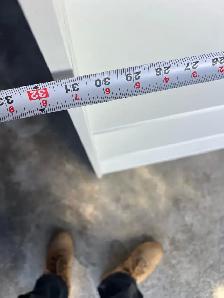 Free delivery used White 6-Shelf Bookshelf - Photo 7