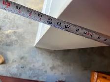 Free delivery used White 6-Shelf Bookshelf - Photo 8