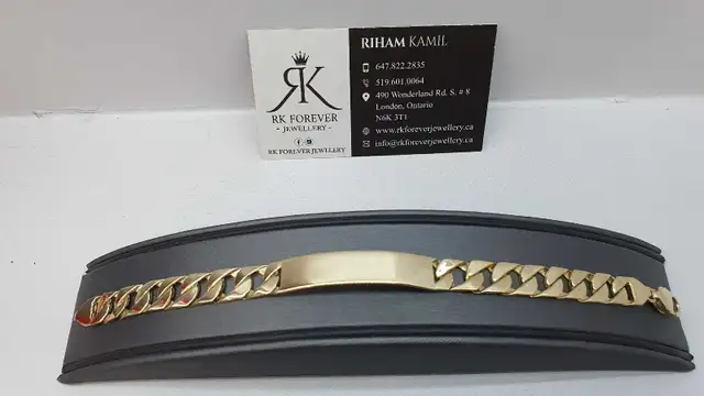 10k yellow gold bracelet # 365_5