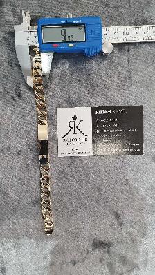 10k yellow gold bracelet # 365_5 - Photo 7