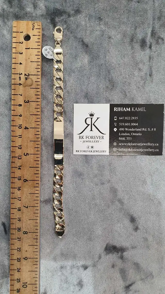 10k yellow gold bracelet # 365_5 - Photo 8