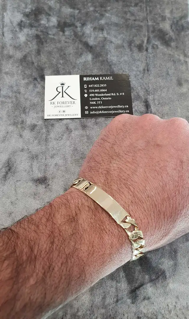 10k yellow gold bracelet # 365_5 - Photo 9