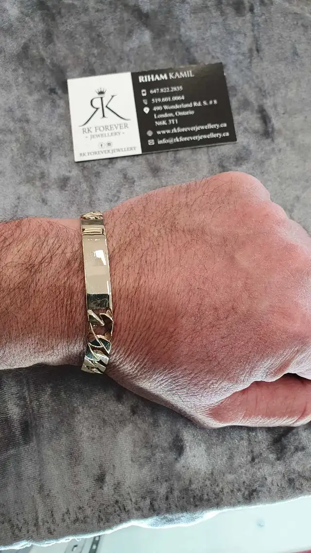 10k yellow gold bracelet # 365_5 - Photo 10