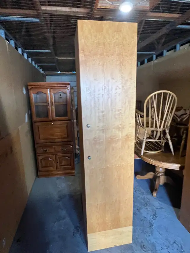 Free delivery used Tall Wooden Cabinet - Photo 4