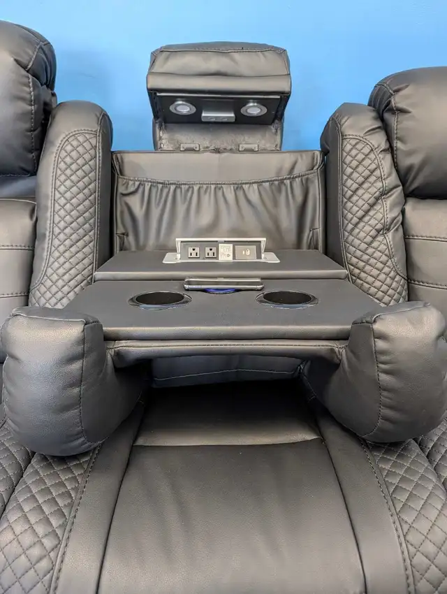 Black Elegance Reclining set CLEARANCE - Photo 5