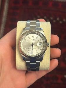 2010-2016 Rolex Datejust 41 Silver Dial Watch Only