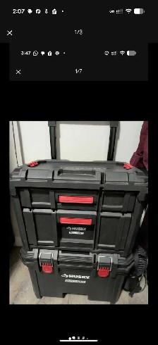 HUSKY BUILDOUT TOOL BOX  With