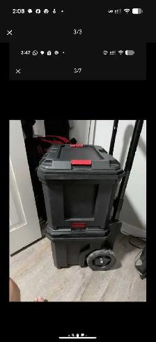HUSKY BUILDOUT TOOL BOX  With - Photo 2