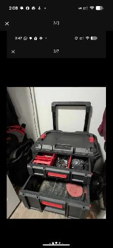 HUSKY BUILDOUT TOOL BOX  With - Photo 3