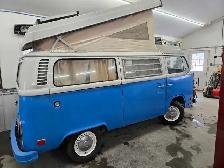 1977 VW Type-2 Camper Bus New Safety