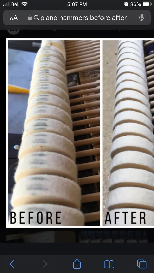 piano 514 206-0449 regulation voicing repair hammers - Photo 3