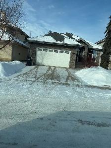 Job today, Snow scraping