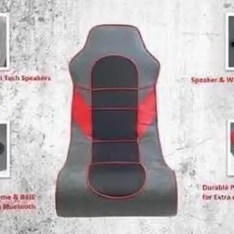 ROCKER GAMING CHAIR WITH BLUE TOOTH SPEAKERS LAST ONE... - Photo 7