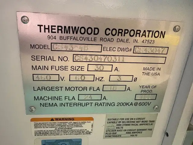 2011-Thermwood CNC Router CS-43 - Photo 8