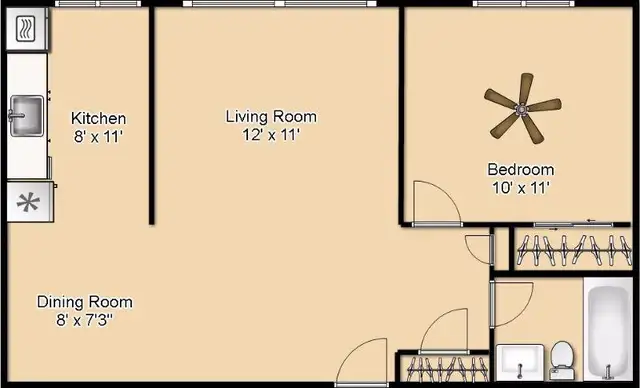 Non-Smoking 1-Bedroom Available in Woodstock - Photo 10
