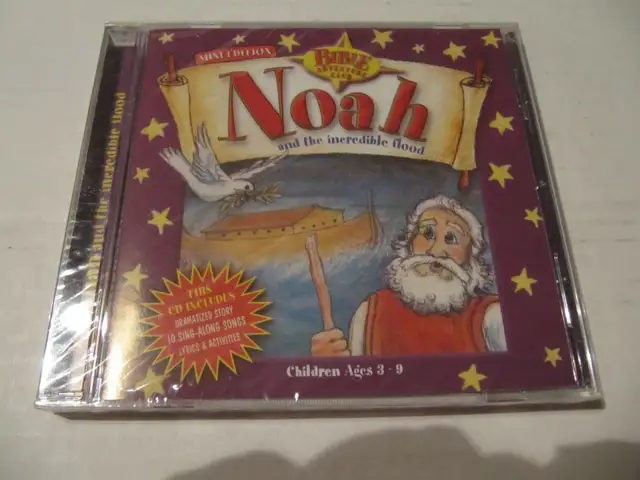 Mini Edition Bible Adventure Club Noah & The Incredible Flood CD
