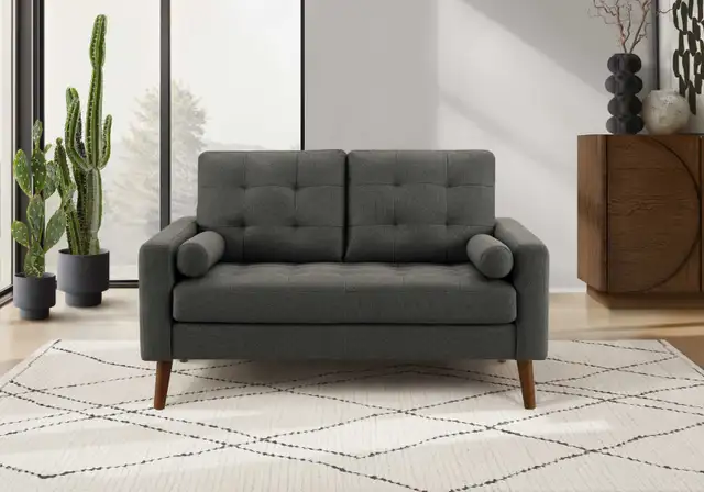 NEUF Fauteuil , causeuse ou sofa en tissu ou cuir ( 4 couleurs) - Photo 6