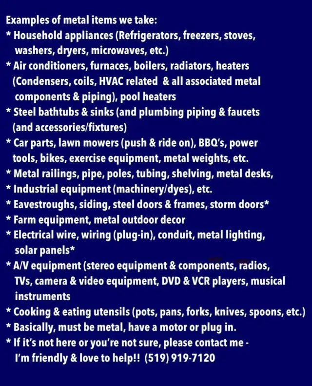 Scrapper: Free Appliance & Scrap Metal Pick Up (519) 919-7120 - Photo 5