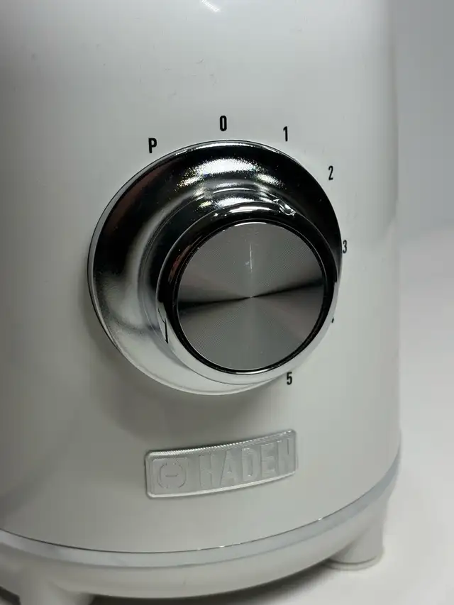 Haden Heritage 5-Speed Blender - 1.5L Glass Jar - Retro Ivory - Photo 3