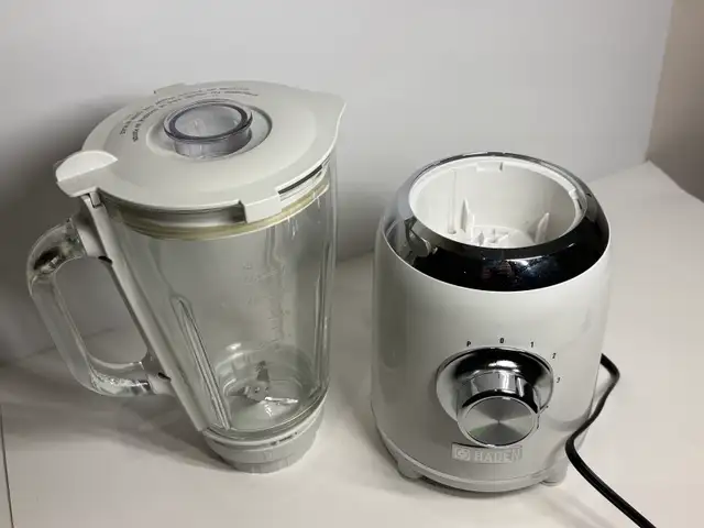 Haden Heritage 5-Speed Blender - 1.5L Glass Jar - Retro Ivory - Photo 8