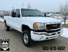 2004 GMC SIERRA 2500HD SLT 4x4 LB7 Diesel Lots of Extras!