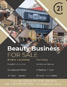 Turnkey Nail Salon Business for Sale – Edmonton Prime Location