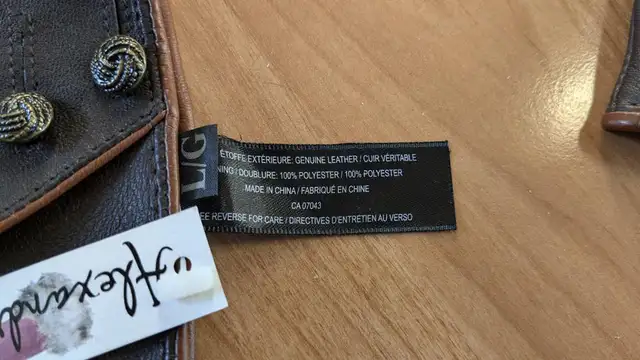 Genuine Leather Gloves - Photo 2