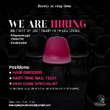 looking for enthusiastic professionals