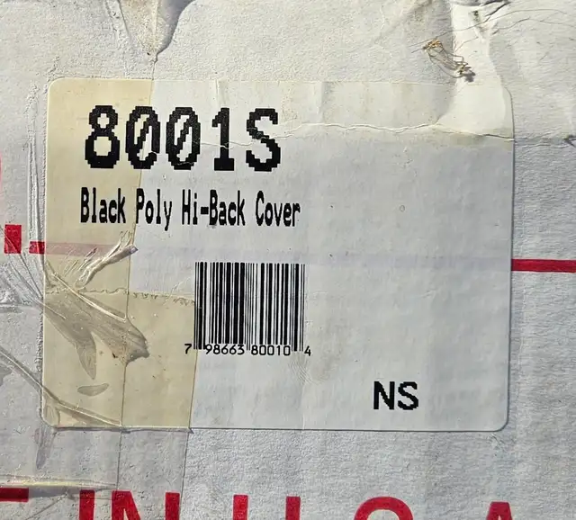 Seat and Cover 8000S Poly Hi-Back - Photo 5