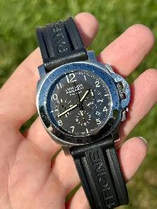 2007 Panerai Luminor Chronograph Daylight 44mm
