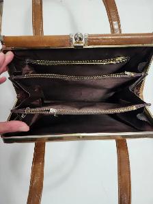 Vintage Leather Purse - Photo 2