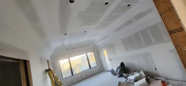 Drywall & Taping, Popcorn ceiling removal crew