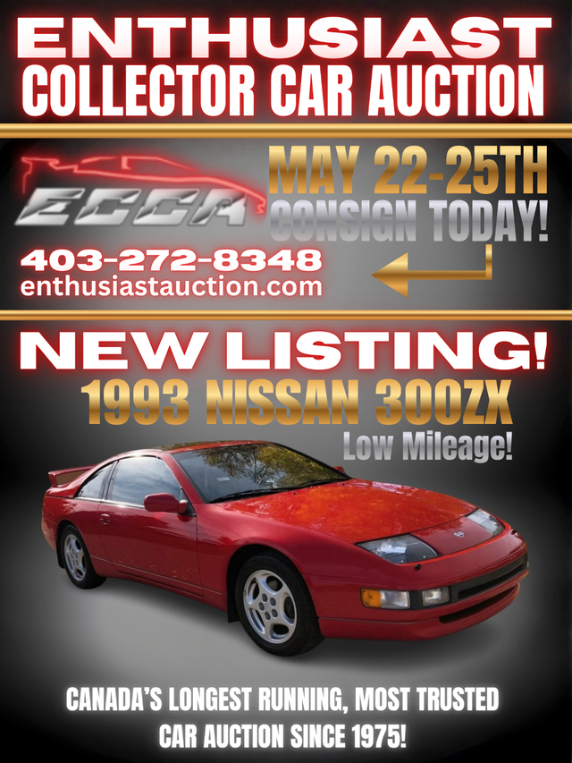 Low km, original 300ZX Auctioned May 22-24 Calgary - Photo 7