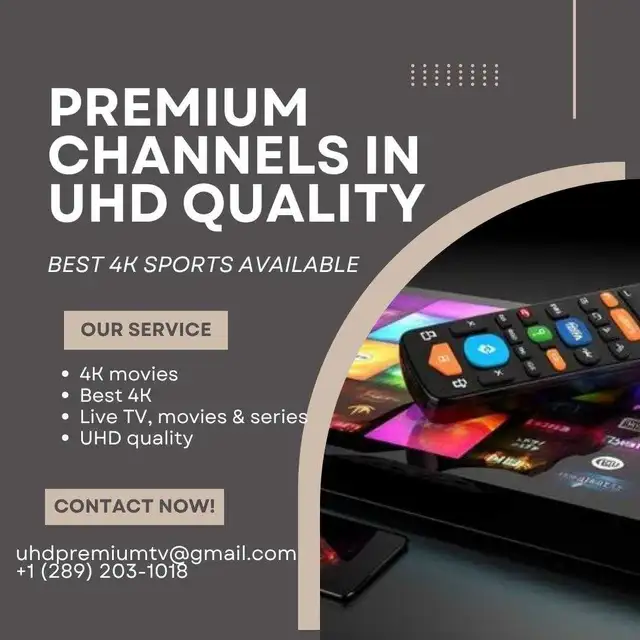 Best IPTV 4K quality channels