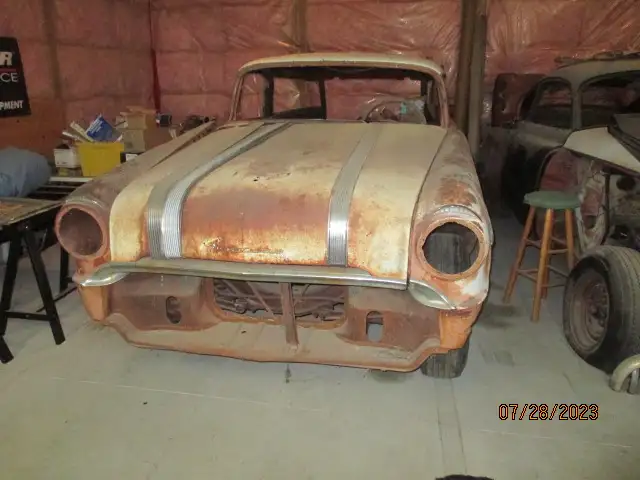 1956 Pontiac Safari 2 door hardtop Wagon - like Nomad - Photo 9