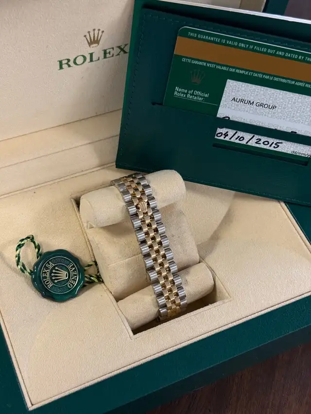 Rolex Datejust 31mm Two-tone Full Set - Photo 3