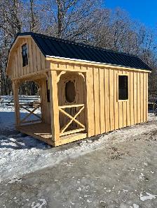New handcrafted Amish built sheds and bunkies ready for delivery - Photo 5